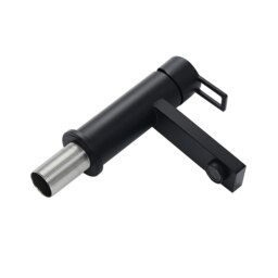 Rackhams Timeless Matte Black Stainless Steel Bathroom Tap - thumbnail 6