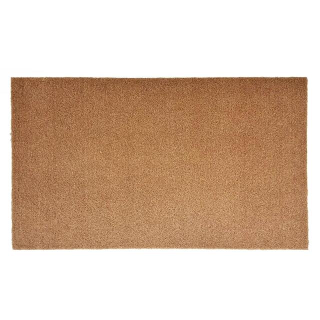 Rackhams Non-Shed Synthetic Coir Doormat - 75cm x 44cm - image 1