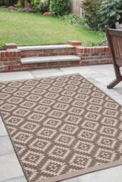 Rackhams County Genesis Beige Rug – Indoor & Outdoor - 67X300 cm - thumbnail 6