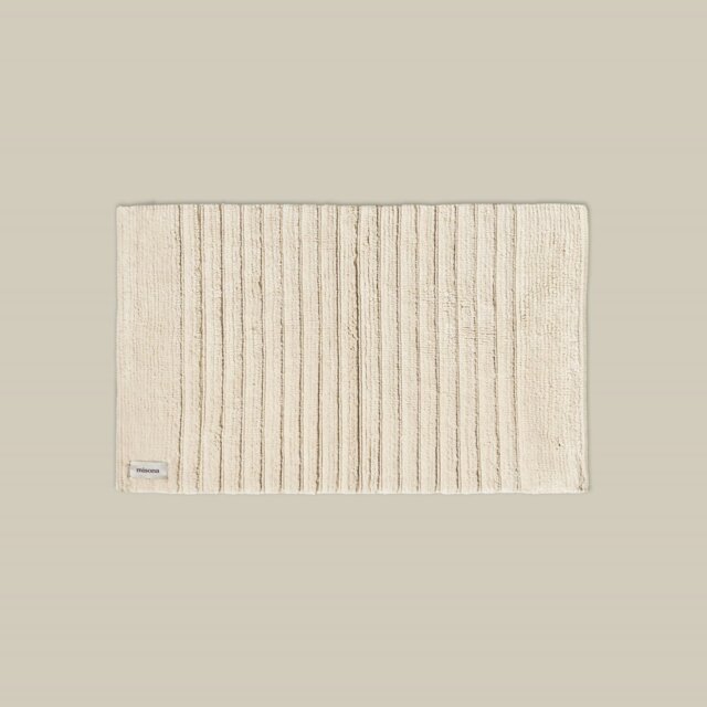 Rackhams Organic Cotton Bath Mat - Bath Mat - Natural