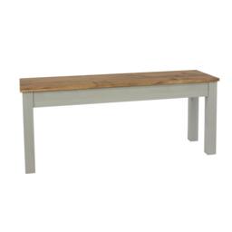 Rackhams Linea Dining Bench, Waxed Pine - Large - thumbnail 3