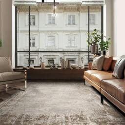 Rackhams Kuza Border Beige Rug - 240x340cm - thumbnail 2