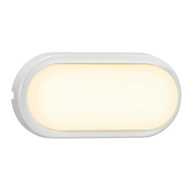 Rackhams Cuba Outdoor Energy Oval - Wall light - White - 1 - image 1