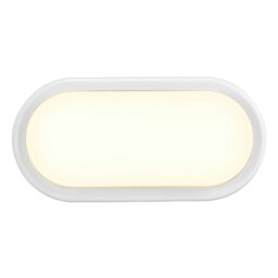 Rackhams Cuba Outdoor Energy Oval - Wall light - White - 1 - thumbnail 3