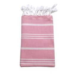 Rackhams Trendy Cotton Hammam Hand Towel - Candy Pink