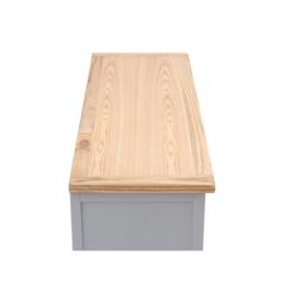 Rackhams Biccari 6 Drawer Chest of Drawers Chrome Knob - Grey - thumbnail 5