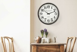Rackhams WC2125 - Vintage Metal Wall Clock - 40 cm / 15.7 in - thumbnail 1