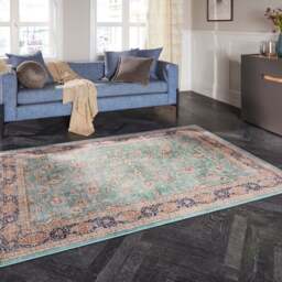 Rackhams Keshan Maschad Oriental-Optic Rug – Vintage Elegance - 200X290 cm - thumbnail 5