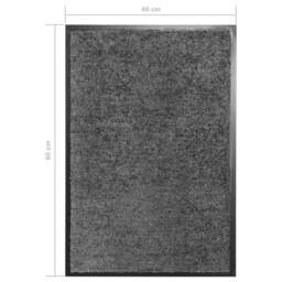 Rackhams Doormat Washable Anthracite 40x60 cm - thumbnail 6