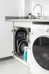 Rackhams Smart Space Portable Pop-Out Washing Basket