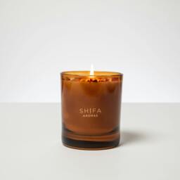 Rackhams Cafe Oud - Essential Oil Glass Candle - Bergamot, Pimento, Oud and Davana - thumbnail 3