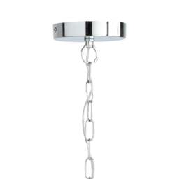 Rackhams Jimena 3 Light Polished Chrome Pendant Ceiling Light - thumbnail 6