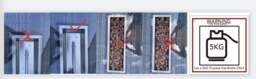 Rackhams Garden Outdoor Rattan Furniture Set Rattan 3 Seater Sofa with 3 Stools Dark Grey Mixed - thumbnail 3