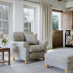 Rackhams Abingdon Armchair - Beige