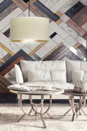 Rackhams HILDE Pendant lamp 1 x E27 Black with White Shade - thumbnail 6