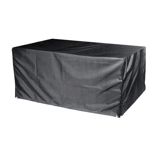 Rackhams Cozy Bay EZBreathe Rectangular Dining Table Cover in Black - Black - Polyester - 1 - image 1