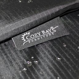 Rackhams Cozy Bay EZBreathe Rectangular Dining Table Cover in Black - Black - Polyester - 1 - thumbnail 3
