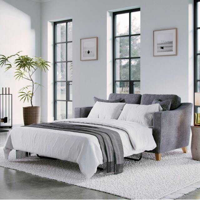 Rackhams The Elton Sofa Bed - Steel - image 1