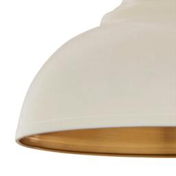 Rackhams Maris Matte Ivory Easy-Fit Pendant - thumbnail 4
