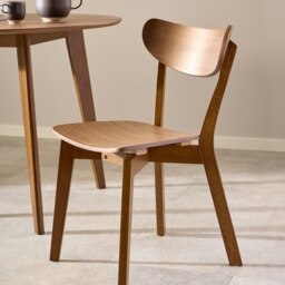 Rackhams Roxby Dining Chairs in Walnut Set of 2 - 1 - thumbnail 5