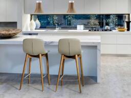 Rackhams Mink Leatherette Stool 4044 - thumbnail 3