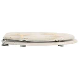 Rackhams WC Toilet Seat MDF Lid Starfish - thumbnail 4