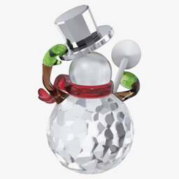 Rackhams Holiday Cheers Dulcis Snowman Figurine 5655434 - thumbnail 3