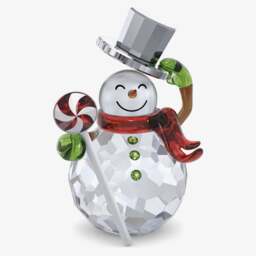 Rackhams Holiday Cheers Dulcis Snowman Figurine 5655434 - thumbnail 1