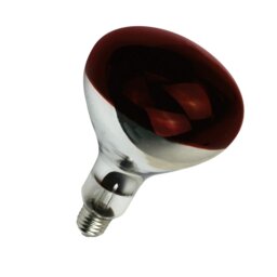 Rackhams Infra-Red Ruby Red Heater Lamp Bulb E27 300lm 250W 2000K - Pack of 1 - thumbnail 3