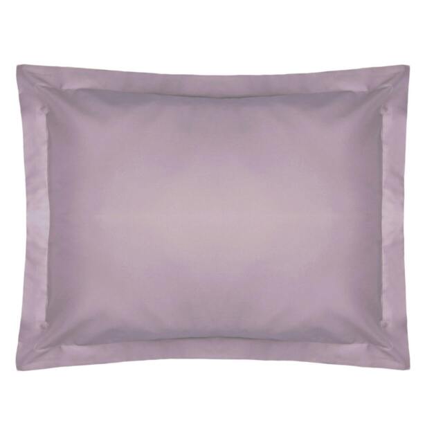 Rackhams Easycare Percale Oxford Pillowcase - Misty Rose - One Size - Misty Rose - 50% Cotton/50% Polyester - image 1