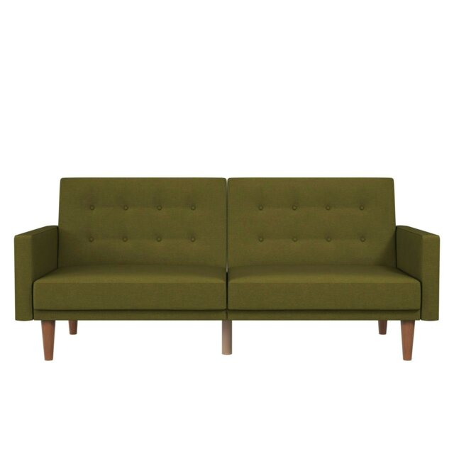 Rackhams Wimberly Sofa Bed in Fabric Green - Green - image 1