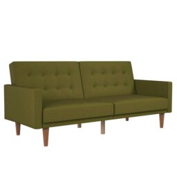 Rackhams Wimberly Sofa Bed in Fabric Green - Green - thumbnail 2