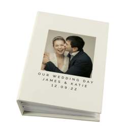 Rackhams Personalised Photo Upload 6x4 Photo Album - thumbnail 1