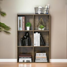 Rackhams 6 Cube Storage Unit Bookcase - thumbnail 1
