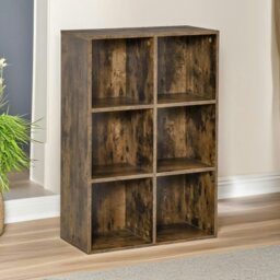 Rackhams 6 Cube Storage Unit Bookcase - thumbnail 3