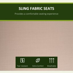 Rackhams 3 Seat Metal Fabric Backyard Balcony Patio Swing Chair with Canopy Top - Black - thumbnail 5