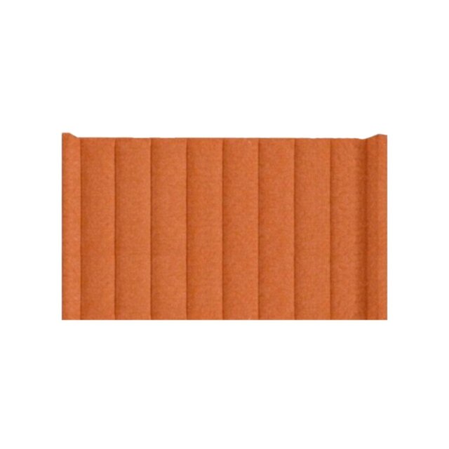 Rackhams Poppy Single Headboard - Pumpkin Orange - Pumpkin orange - image 1