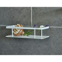 Rackhams Matt White Shower Basket - thumbnail 2