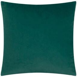 Rackhams Savoy Velvet Stripe Cushion Cover - Teal - 50cm x 50cm - Teal - 100% Polyester - thumbnail 3