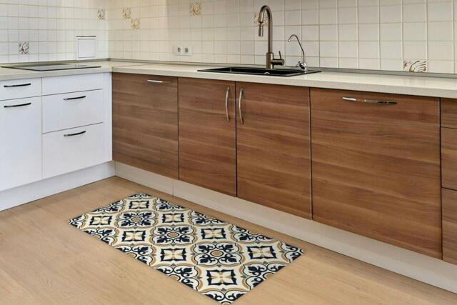 Rackhams WFM6127 - European Vintage Floral Pattern Rug Mat 120cm x 60 cm - image 1