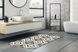 Rackhams WFM6127 - European Vintage Floral Pattern Rug Mat 120cm x 60 cm - thumbnail 3