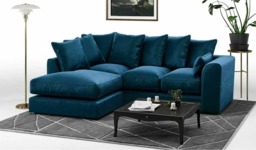 Rackhams Gavelle Living Room Furniture Range - 2 Seater - Blue - thumbnail 3