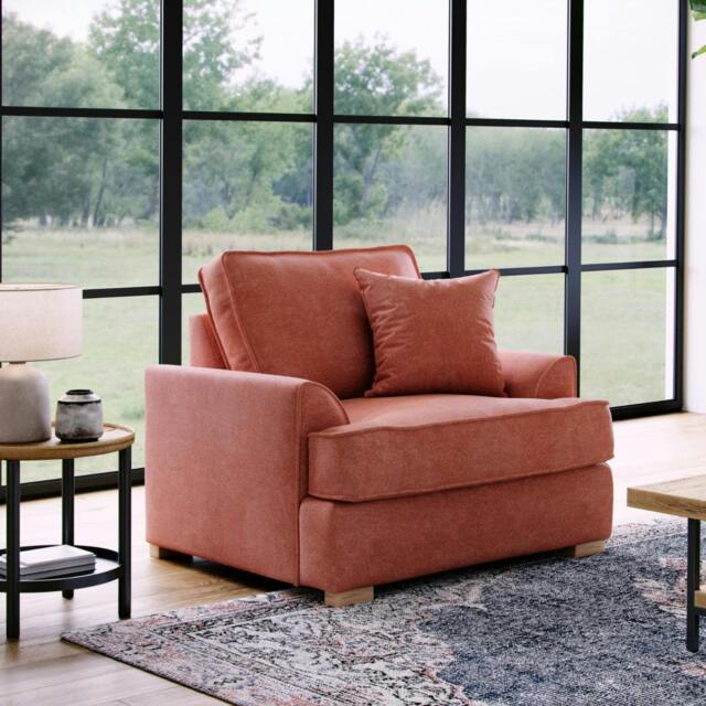Rackhams Harrogate Armchair - Ruby - image 1