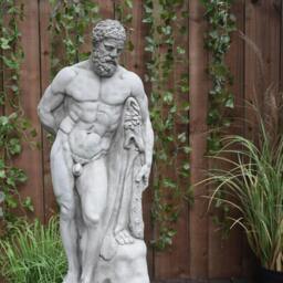 Rackhams Hercules Male Classic Stone Cast Garden Ornament - thumbnail 6