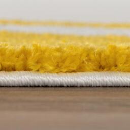 Rackhams Joli Wave Yellow & White Rug - 160X230 cm - thumbnail 5