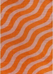 Rackhams Joli Wave Orange & Pink Rug - 120X170 cm - thumbnail 1