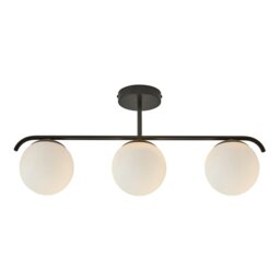 Rackhams Grant 3-Spot - Ceiling light - Black - 1