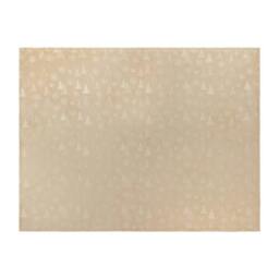 Rackhams Festive Time Fleece Embossed Throw - Natural - 140cm x 180cm - Natural - 100% Polyester - thumbnail 3