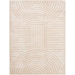 Rackhams Fossay Shag-Washable Beige Modern High Pile Rug - 160 x 213 cm - thumbnail 2
