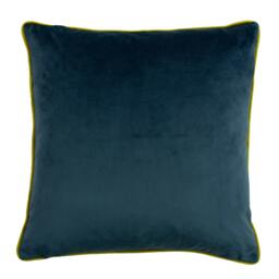 Rackhams Arboretum Cushion Cover - Blue/Gold - 50cm x 50cm - Blue/Gold - 100% Polyester - thumbnail 3